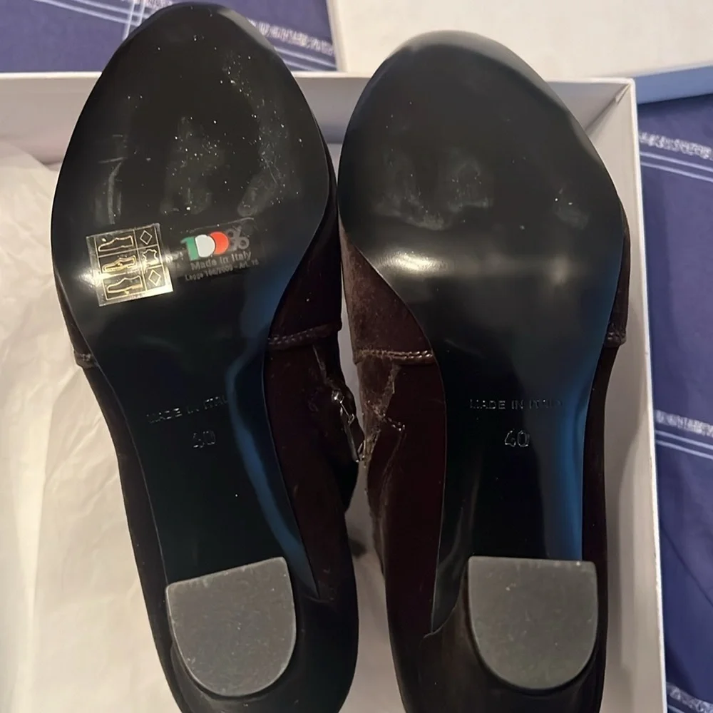 P.A.R.O.S.H. Fabric Booties, size 40
